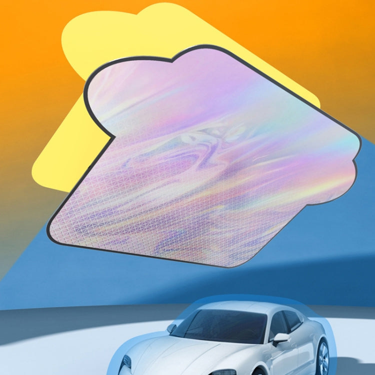 Car Laser Front Windshield Sun Protection Heat Insulation Sunshade