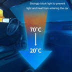 Car Laser Front Windshield Sun Protection Heat Insulation Sunshade