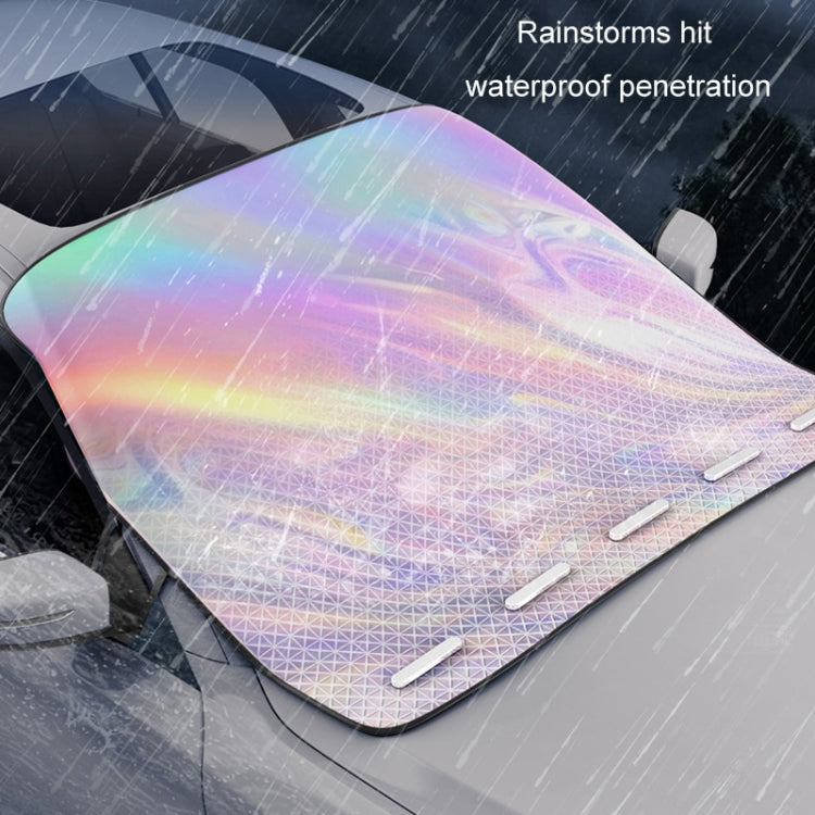 Car Laser Front Windshield Sun Protection Heat Insulation Sunshade