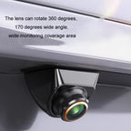 360-degree Adjustable Three-control Metal Fisheye Reversing Camera