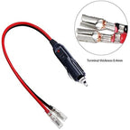 16AWG 15A 12V/24V Fused Cigarette Lighter Plug With Lead