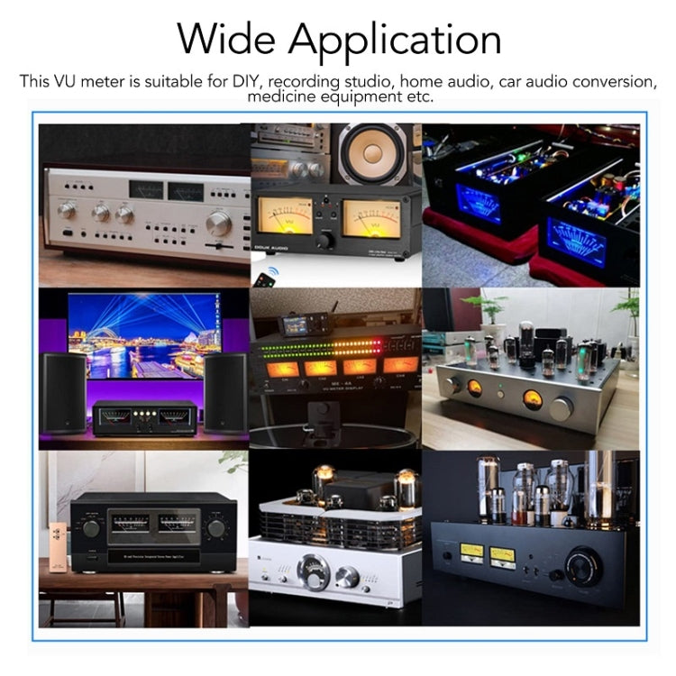 VU Meter Driver Board Module Adjusts Power Amplifier