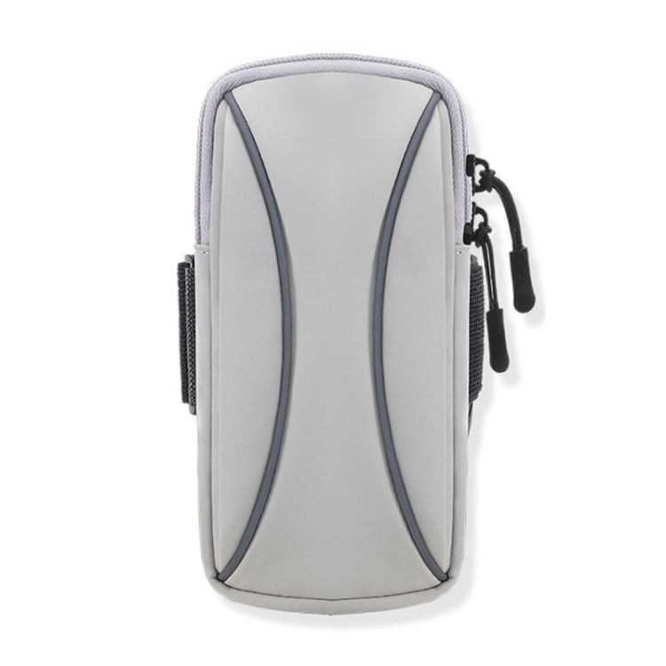 Outdoor Running Cell Phone Arm Bag Unisex Waterproof Mobile Phone Pouch — Black