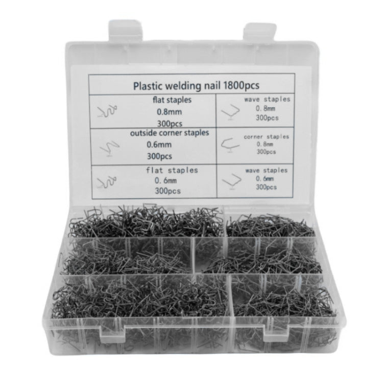 Boxed Car Bumper Broken Repair Welding Wire Nails — 1500pcs /Set