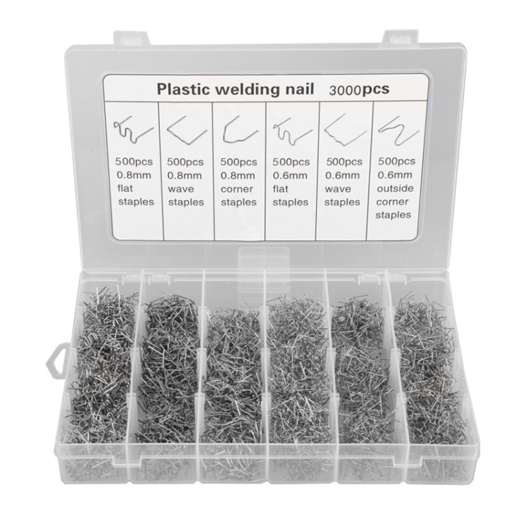 Boxed Car Bumper Broken Repair Welding Wire Nails — 1800pcs /Set