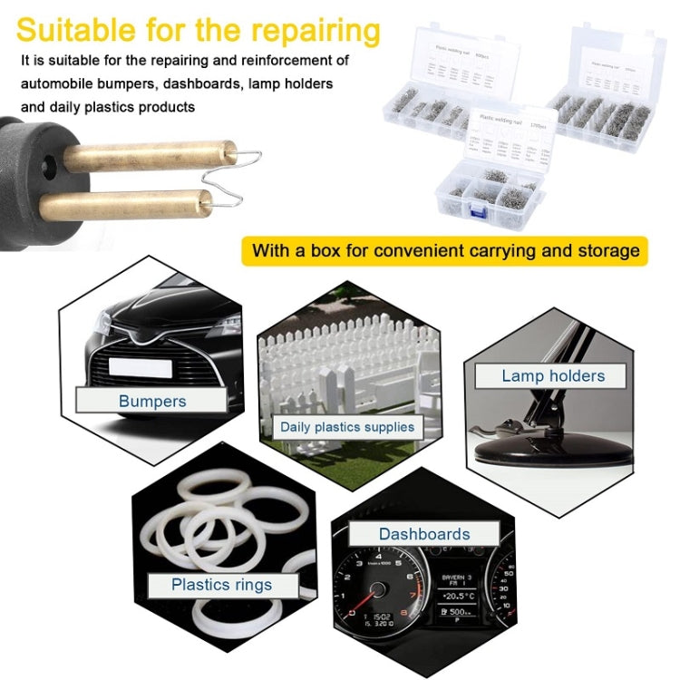 Boxed Car Bumper Broken Repair Welding Wire Nails