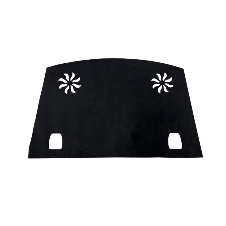 Car Suede Light-Proof Pad — For 2024 Tesla Model 3 Rearwindow
