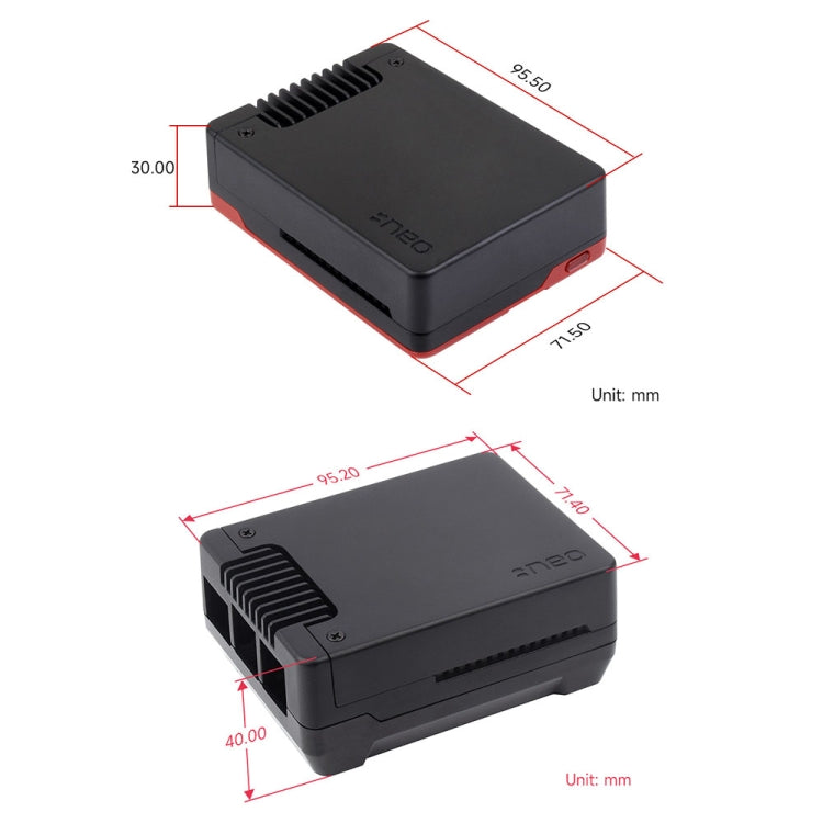 Waveshare 26587 For Raspberry Pi 5 Argon Neo Aluminum Alloy Case