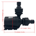 5m Lift Brushless Motor Ceramic Shaft Core Booster Pump — view 7
