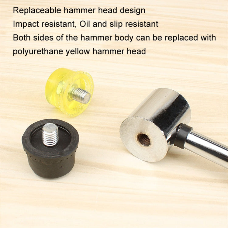 No Bounce Mounting Hammer Handmade DIY Double Face Tap Rubber Hammer — view 6