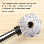 No Bounce Mounting Hammer Handmade DIY Double Face Tap Rubber Hammer — view 8