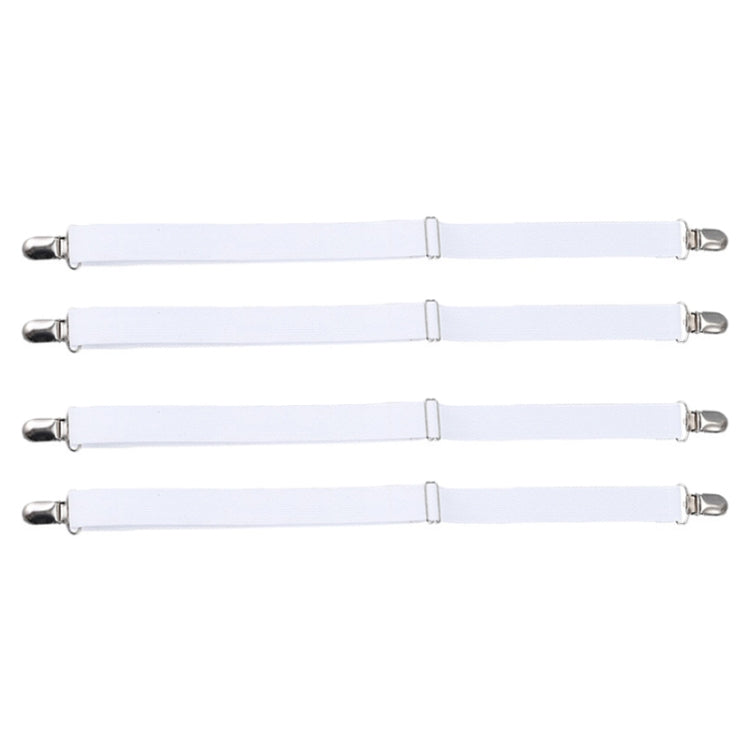 4pcs Sofa Fixer Fabric Sofa Cushion Fixing Strap Blanket Sheet Fastening Buckle
