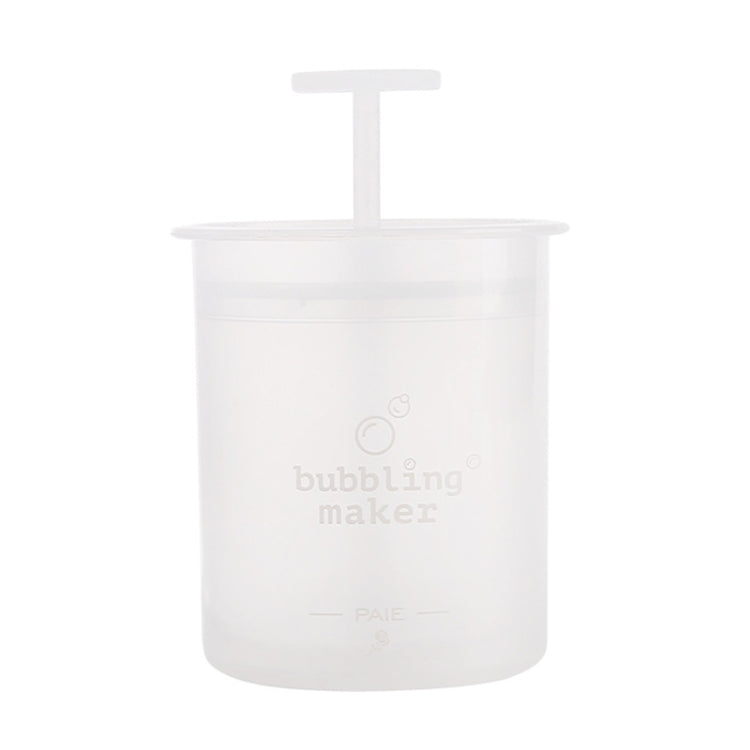Facial Cleanser Foaming Maker Bubbler Cup Travel Portable Manual Foaming Bottle — Small Purple