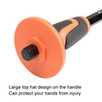 Forged Hexagonal Rod Chisel Big Top Cap Industrial Grade Forged Steel Chisel — view 7