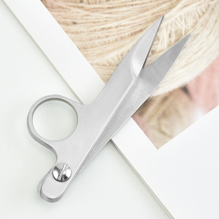 All Steel Thread Scissors Cross Stitch V-Shape Home Tailoring Yarn Scissors Fishing Shears — view 6