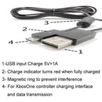 For XBOX One 2.75m Grip Cable With Magnetic Loop — view 4