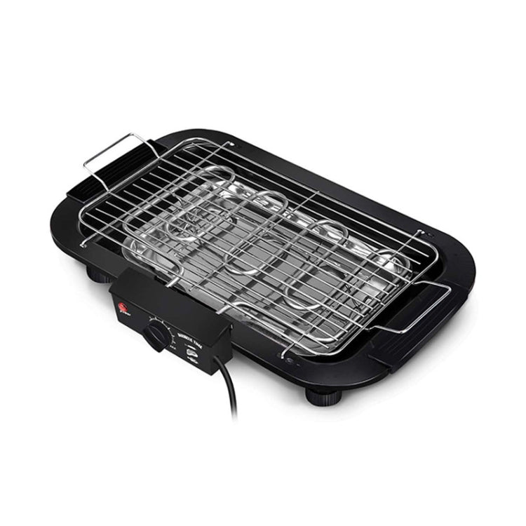 1800W Electric Grill Home BBQ Grill, UK Plug — UK Plug Red