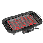 1800W Electric Grill Home BBQ Grill, UK Plug — Black