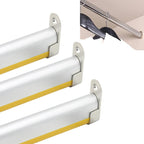 2pcs Wardrobe Closet Rod End Support Bracket Alloy Holder Hardware Furniture Accessories — view 4