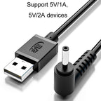 JINGHUA U550C USB To DC Charging Cable Small Appliance Power Cord — view 5