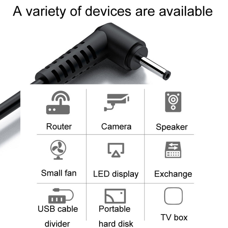 JINGHUA U550C USB To DC Charging Cable Small Appliance Power Cord — view 7
