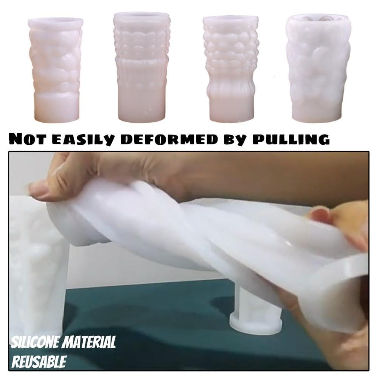 Christmas Tree Aromatherapy Candle Ornaments DIY Silicone Mold — view 9