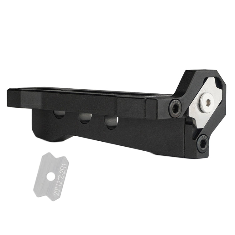 Woodworking Edge Banding Manual Arc Trimmer Board Chamfering Fillet Scraper — With R3 Blade