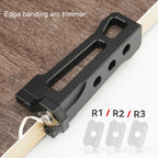 Woodworking Edge Banding Manual Arc Trimmer Board Chamfering Fillet Scraper — view 11