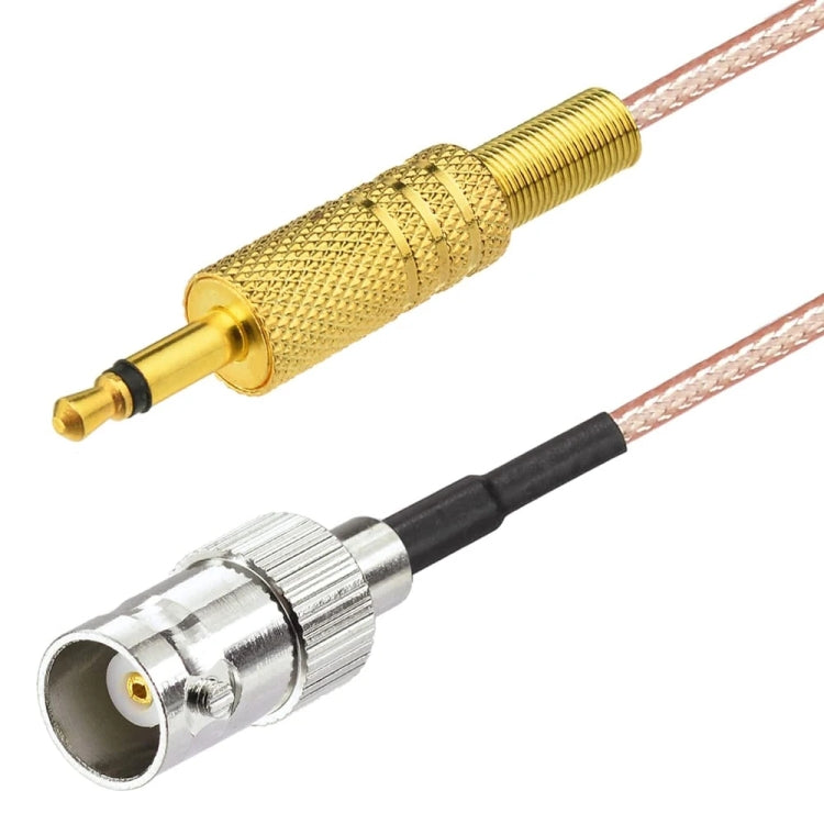 Stereo Adapter Coaxial Power Audio RG316 Cable — 100cm