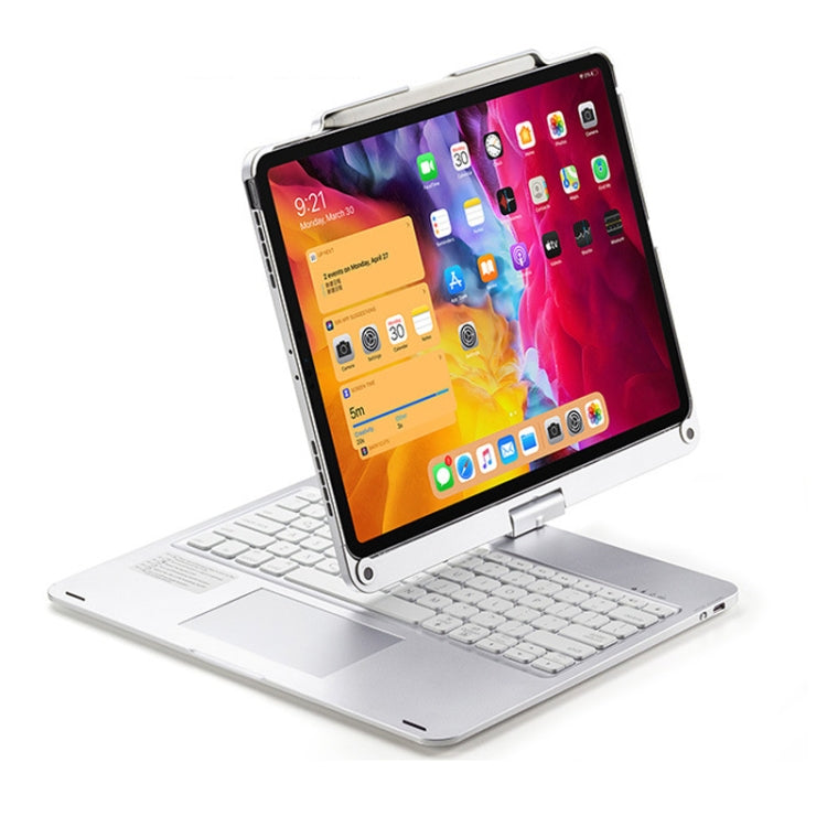 2022/2021/2020/2018 Tablet Bluetooth Touch Keyboard With Backlight 360 Degree Rotation, For iPad Pro 12.9 Inch