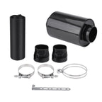 Carbon Fiber Air Intake Bellows Air Filter Kit Car Modification — view 2