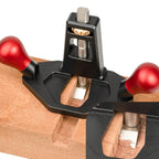Router Planer Right Angle Tenon Shoulder Trimming Slotting Planer DIY Woodcraft Tool — Wooden Handle