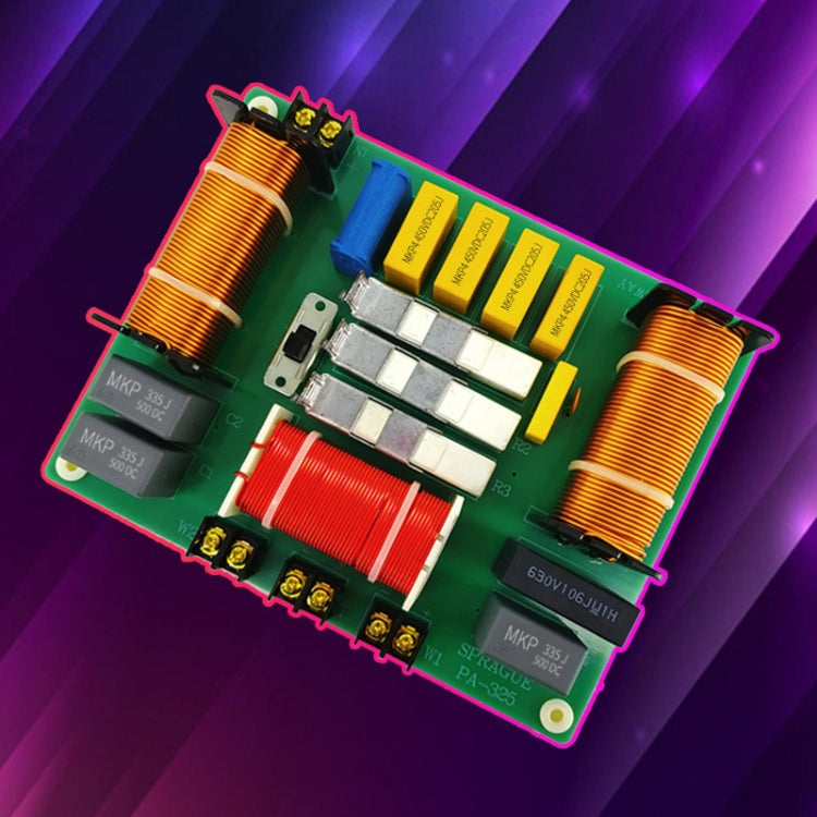 One High Two Low Powered Stage Speaker Crossover Boards High-Fidelity Audio 3-Way Crossover — PA-325