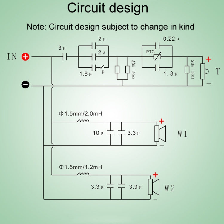 One High Two Low Powered Stage Speaker Crossover Boards High-Fidelity Audio 3-Way Crossover — view 12