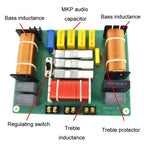 One High Two Low Powered Stage Speaker Crossover Boards High-Fidelity Audio 3-Way Crossover — view 4