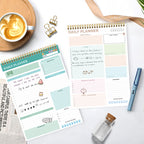 52 Sheets A4 English Daily Planner Coil Notepad Schedule Book To Do List Important Matters