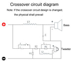 High And Low 2-Way Audio Crossover Stage Speaker Conversion Divider — view 5