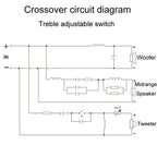 High Medium And Low 3-Way Audio Crossover Stage Speaker Divider — view 8
