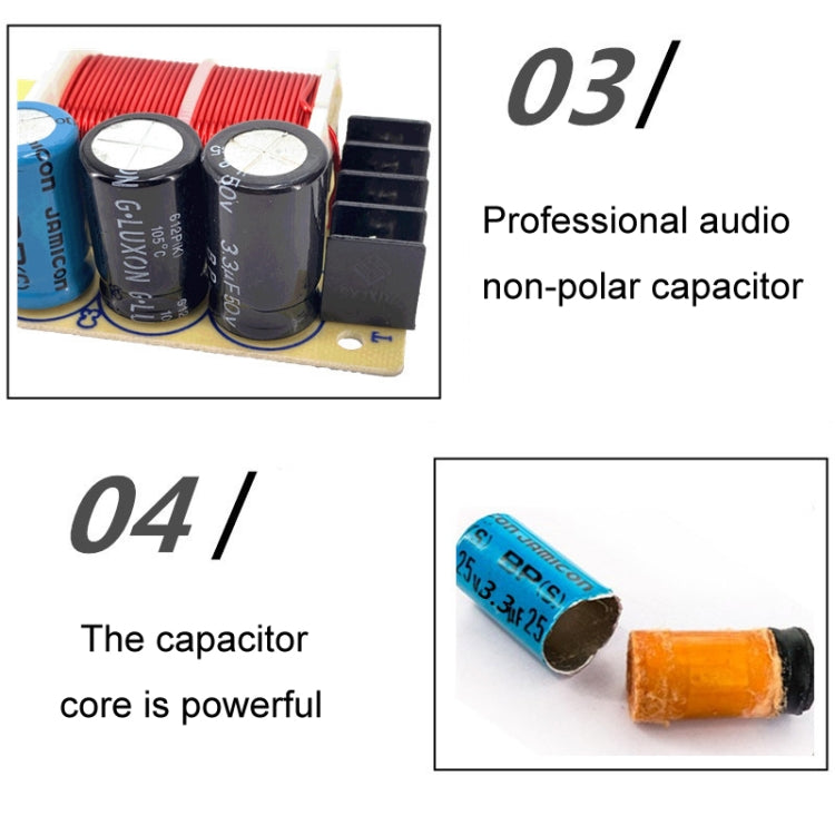 High And Low 2-Way Audio Crossover Bookshelf Speaker Conversion Divider — view 6