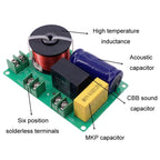 High And Low 2-Way Audio Crossover Hi-Fi Speaker Conversion Divider — view 4