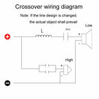High And Low 2-Way Audio Crossover Hi-Fi Speaker Conversion Divider — view 6