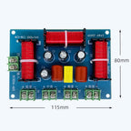 RCEDA-410 Two High One Medium One Low 4-Way Speaker Crossover Audio Modification Divider — view 3