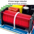 RCEDA-410 Two High One Medium One Low 4-Way Speaker Crossover Audio Modification Divider — view 5