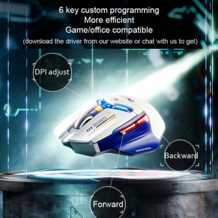 Inphic IN9 Tri-mode Wireless Bluetooth Gaming Office Computer Mouse