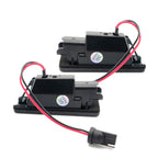 2pcs For Nissan Qashqai J10 / J11 / X-Trail / Teana License Plate Light Modification