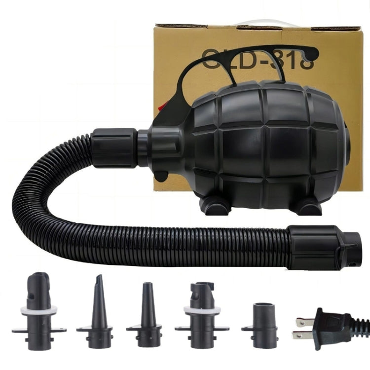 Electric Air Pump Household Inflatable Pump 600W High Power Electric Inflator — EU Plug
