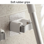 Bathroom No-Punch Mop Hook Household Broom Wall Mounted Fixing Clip — view 6