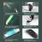 High-Precision Portable Alcohol Tester Rechargeable Breathalyzer With LCD Display