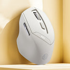 Inphic DR6 2.4G Wireless + Bluetooth 5.0/4.0 Tri-mode Charging Mute Office Gaming Computer Mouse — DR6