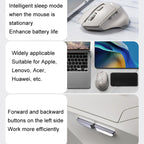 Inphic DR6 2.4G Wireless + Bluetooth 5.0/4.0 Tri-mode Charging Mute Office Gaming Computer Mouse — view 13